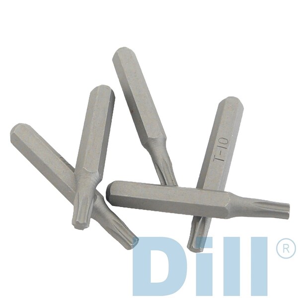Dill Air Controls Torque Bits Size T-10 (Pack Of 5) 5415-1 - main